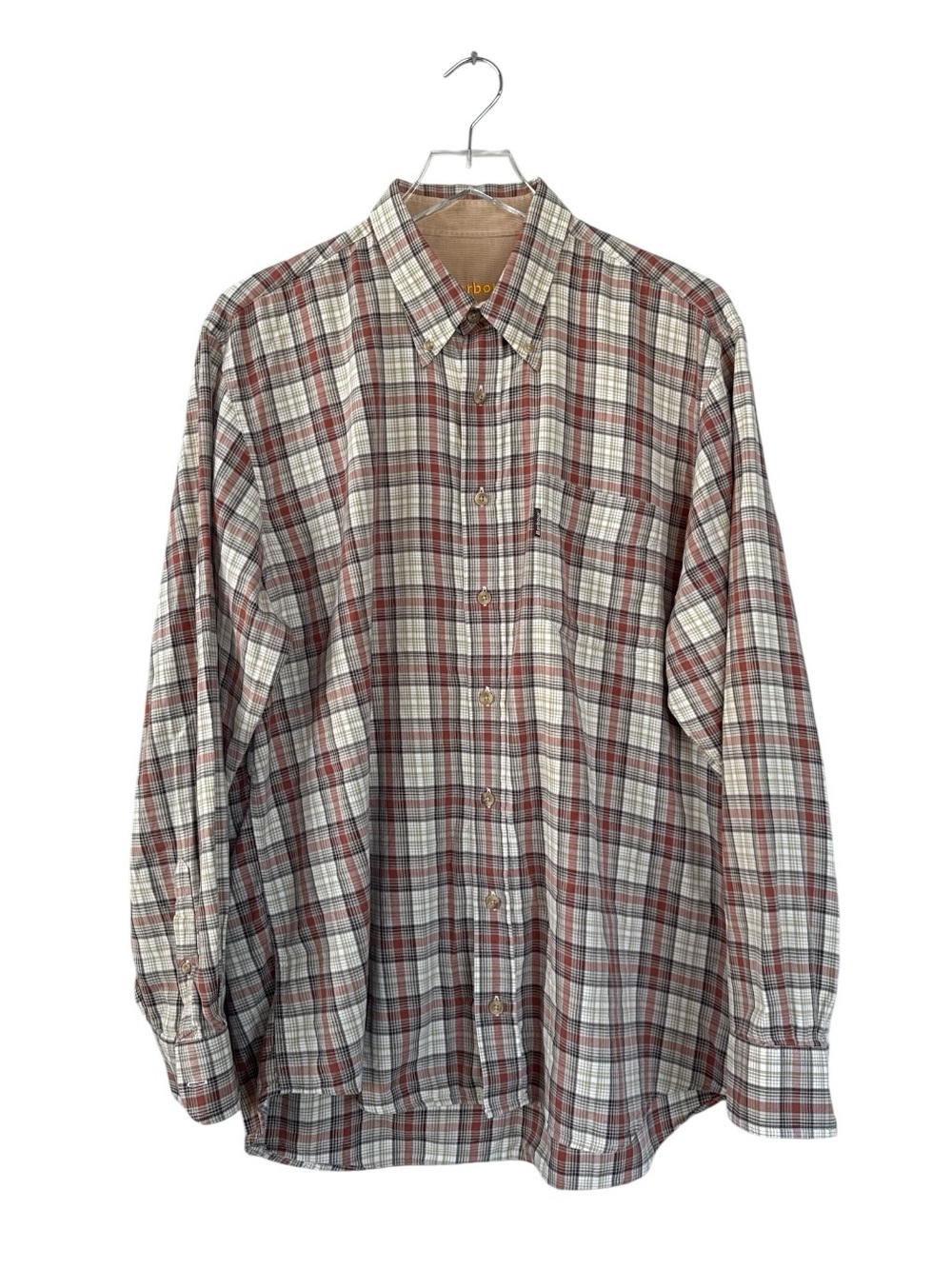 Barbour The Country Shirt Men’s L Plaid Button Down Long Sleeve